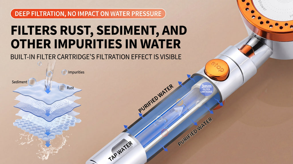 HydroSpa™ High-Pressure Filter Shower Head