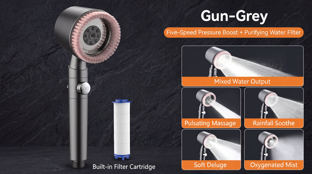 HydroSpa™ High-Pressure Filter Shower Head